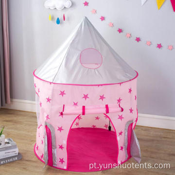 Tenda de tamanho grande formato de foguete rosa novos padrões